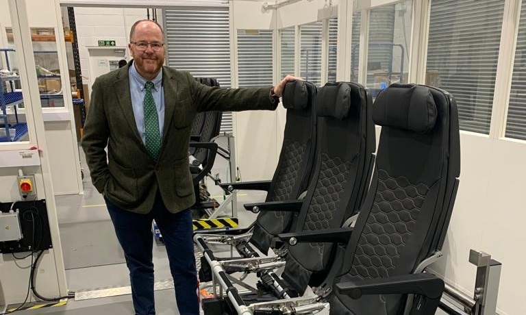 George Freeman MP visits Mirus Aircraft Engineering