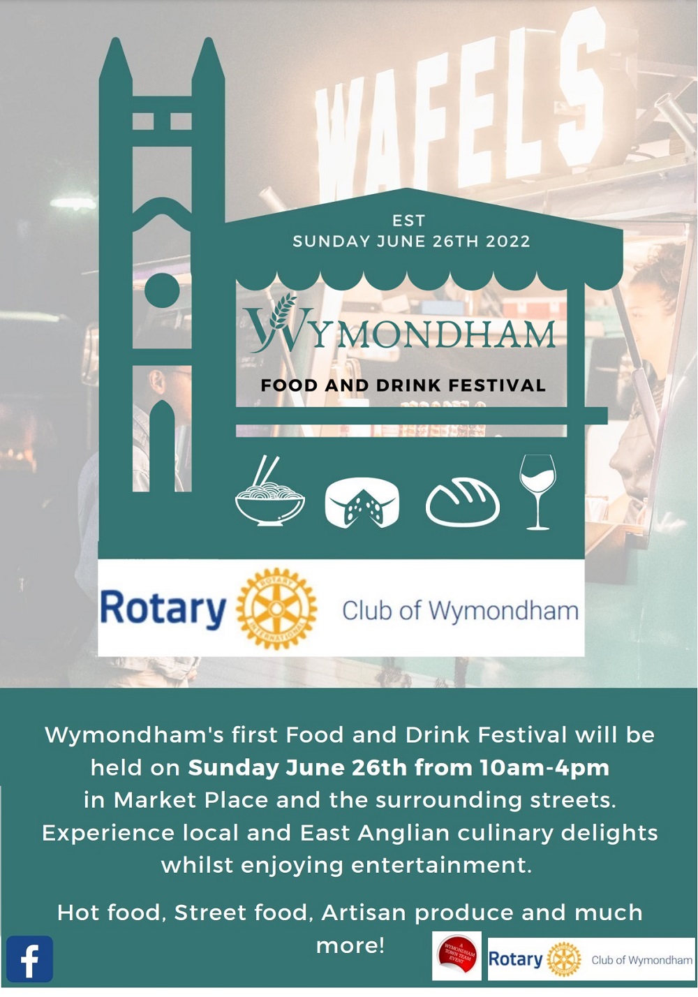 Wymondham Food and Drink Festival 2022 Poster