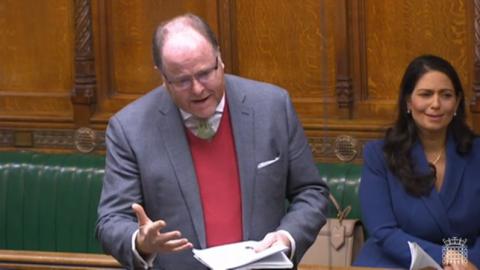George Freeman MP speaking in the House of Commons