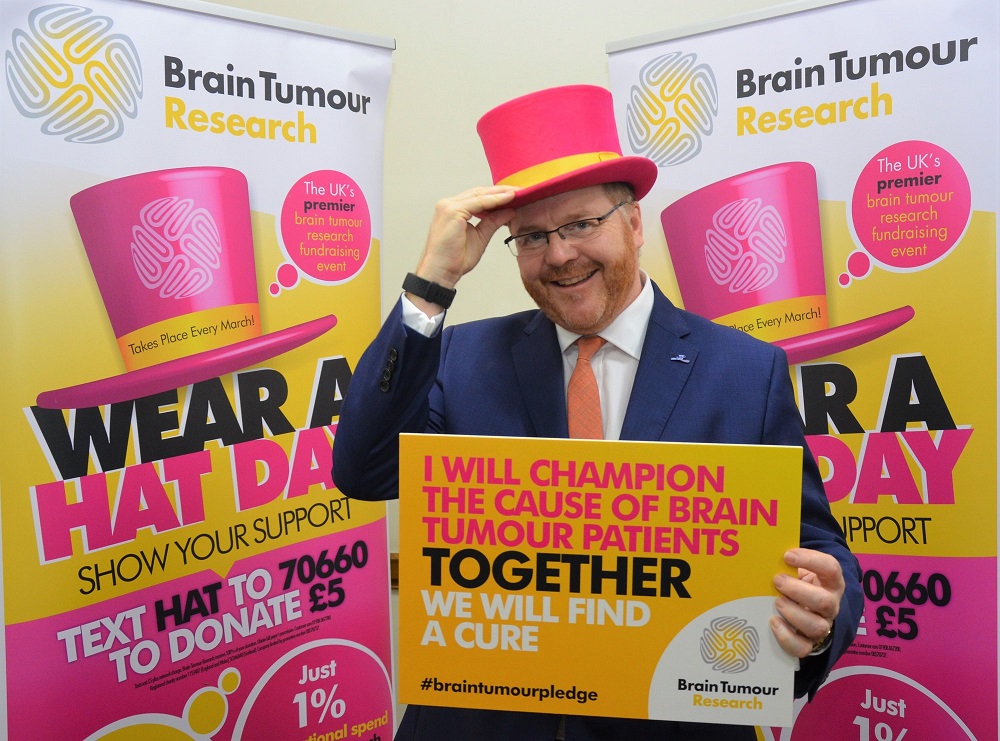 George Freeman MP supporting Brain Tumour Research