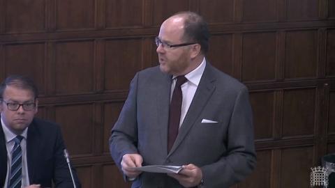 George Freeman MP speaking in Westminster Hall