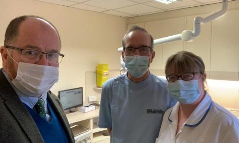 George Freeman MP visits Plummer and Associates Dental Surgery