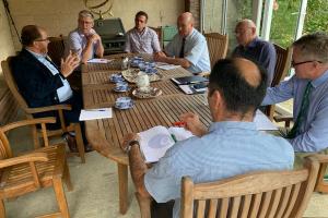 George Freeman MP meeting with NFU members
