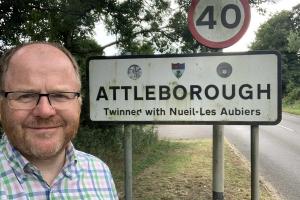 George Freeman MP - Attleborough sign