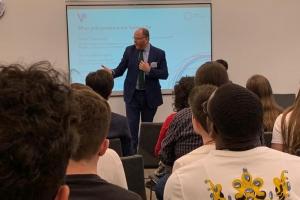 George Freeman MP takes part in Voice for Young Science’s ‘Sense About Science’ workshop 